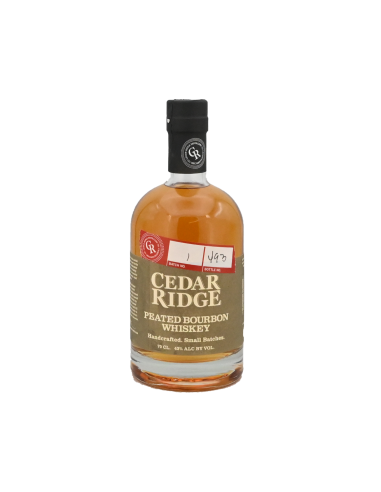 CEDAR RIDGE Peated bourbon whiskey